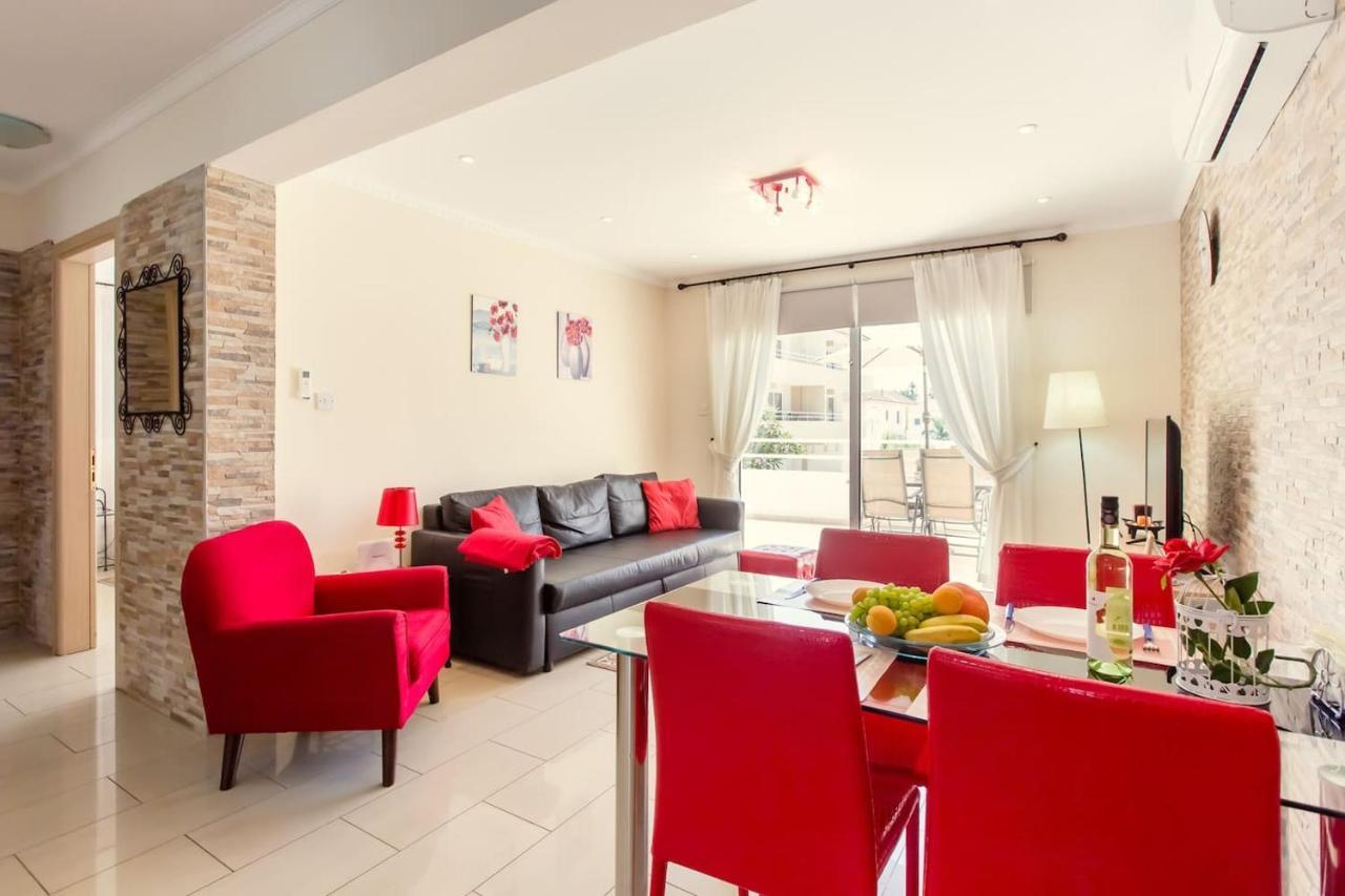 Nissi 3 Pool Access Garden Apartment Agia Napa Exterior foto
