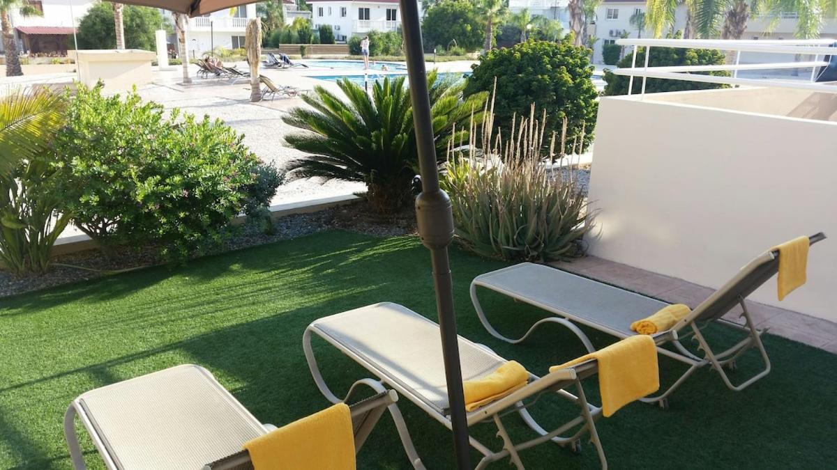 Nissi 3 Pool Access Garden Apartment Agia Napa Exterior foto