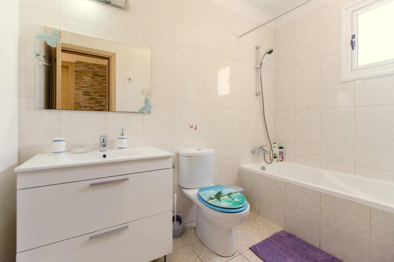 Nissi 3 Pool Access Garden Apartment Agia Napa Exterior foto