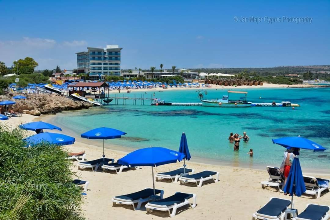 Nissi 3 Pool Access Garden Apartment Agia Napa Exterior foto